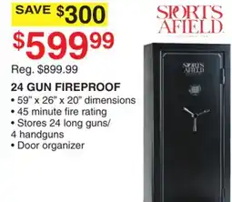 Dunham's Sports 24 GUN FIREPROOF offer