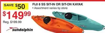 Dunham's Sports FIJI 8 SS SIT-IN OR SIT-ON KAYAK offer