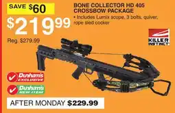 Dunham's Sports BONE COLLECTOR HD 405 CROSSBOW PACKAGE offer