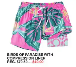 Dunham's Sports BIRDS OF PARADISE WITH COMPRESSION LINER offer