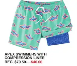 Dunham's Sports APEX SWIMMERS WITH COMPRESSION LINER offer
