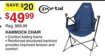 Dunham's Sports HAMMOCK CHAIR offer