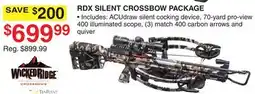 Dunham's Sports RDX SILENT CROSSBOW PACKAGE offer