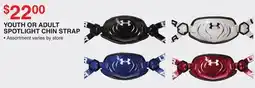 Dunham's Sports YOUTH OR ADULT SPOTLIGHT CHIN STRAP offer