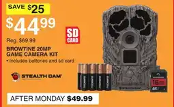 Dunham's Sports BROWTINE 20MP GAME CAMERA KIT offer