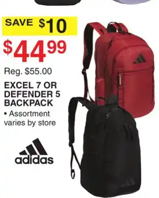 Dunham's Sports EXCEL 7 OR DEFENDER 5 BACKPACK offer