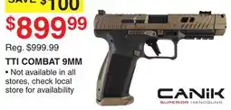 Dunham's Sports TTI COMBAT 9MM offer