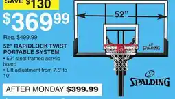 Dunham's Sports 52 RAPIDLOCK TWIST PORTABLE SYSTEM offer