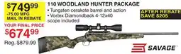 Dunham's Sports 110 WOODLAND HUNTER PACKAGE offer
