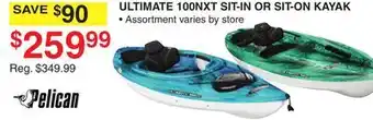Dunham's Sports ULTIMATE 100NXT SIT-IN OR SIT-ON KAYAK offer