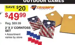 Dunham's Sports OUTDOOR GAMES 2' X 3' CORNTOSS SET offer