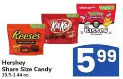 Albertsons Hershey share size candy offer