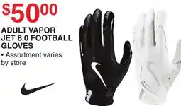 Dunham's Sports ADULT VAPOR JET 8.0 FOOTBALL GLOVES offer