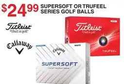 Dunham's Sports SUPERSOFT OR TRUFEEL SERIES GOLF BALLS offer