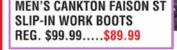Dunham's Sports MEN'S CANKTON FAISON ST SLIP-IN WORK BOOTS offer