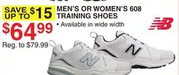 Dunham's Sports MEN'S OR WOMEN'S 608 TRAINING SHOES offer