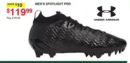 Dunham's Sports UNDER ARMOUR MEN'S SPOTLIGHT PRO offer