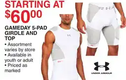 Dunham's Sports GAMEDAY 5-PAD GIRDLE AND TOP offer