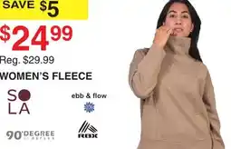 Dunham's Sports WOMEN'S FLEECE offer