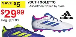 Dunham's Sports YOUTH GOLETTO offer