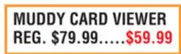 Dunham's Sports MUDDY CARD VIEWER offer