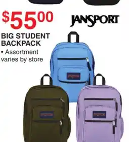 Dunham's Sports BIG STUDENT BACKPACK offer