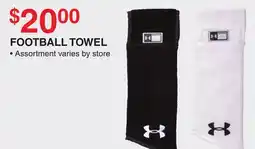 Dunham's Sports FOOTBALL TOWEL offer