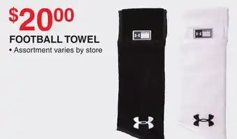 Dunham's Sports FOOTBALL TOWEL offer