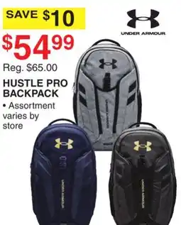 Dunham's Sports HUSTLE PRO BACKPACK offer