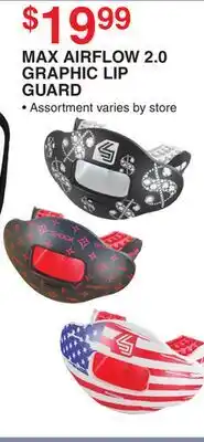 Dunham's Sports MAX AIRFLOW 2.0 GRAPHIC LIP GUARD offer