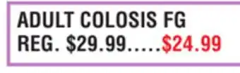 Dunham's Sports ADULT COLOSIS FG offer