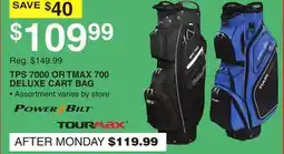 Dunham's Sports TPS 7000 OR TMAX 700 DELUXE CART BAG offer