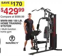 Dunham's Sports MWM 150 LB. HOME TRAINING SYSTEM offer