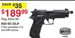 Dunham's Sports M20 SD 22LR offer