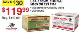 Dunham's Sports USA 5.56MM, 5.56 FMJ M855 OR 223 FMJ offer