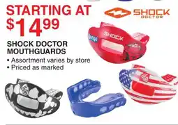 Dunham's Sports SHOCK DOCTOR MOUTHGUARDS offer