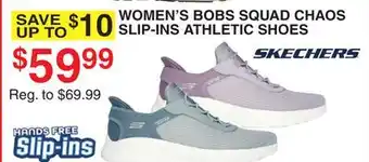 Dunham's Sports WOMEN'S BOBS SQUAD CHAOS SLIP-INS ATHLETIC SHOES offer