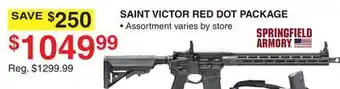 Dunham's Sports SAINT VICTOR RED DOT PACKAGE offer