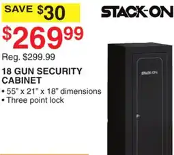 Dunham's Sports 18 GUN SECURITY CABINET offer