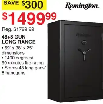 Dunham's Sports 48 + 8 GUN RANGE offer