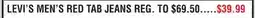 Dunham's Sports LEVI'S MEN'S RED TAB JEANS offer