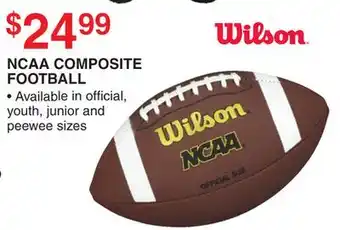 Dunham's Sports NCAA COMPOSITE FOOTBALL offer
