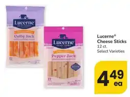 Albertsons Lucerne cheese sticks offer