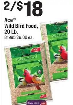 Ace Hardware Ace Wild Bird Food, 20 Lb offer