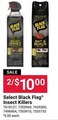 Ace Hardware Select Black Flag Insect Killers offer