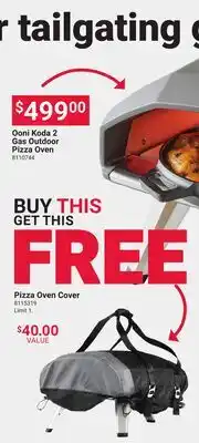 Ace Hardware Ooni Koda 2 GasOutdoor Gas Outdoor Pizza Oven offer