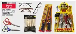 Ace Hardware Select Scissors, Reading Glasses, Foam Brushes, Lighters, Tool Pens and More offer