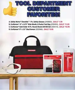 Ace Hardware Safety Works Checklite 1 Pc. Safety Glasses offer