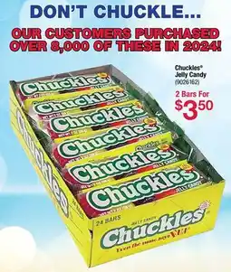 Ace Hardware Chuckles Jelly Candy offer