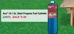 Ace Hardware Ace 14.1 Oz. Steel Propane Fuel Cylinder offer